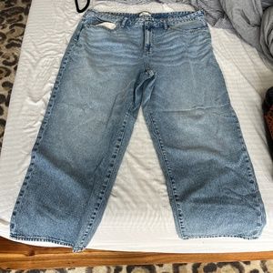 Madewell Baggy Straight Jeans